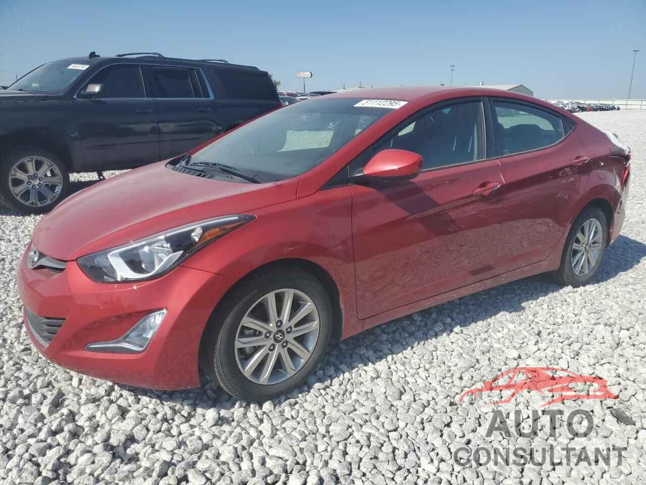 HYUNDAI ELANTRA 2014 - KMHDH4AE5EU089118