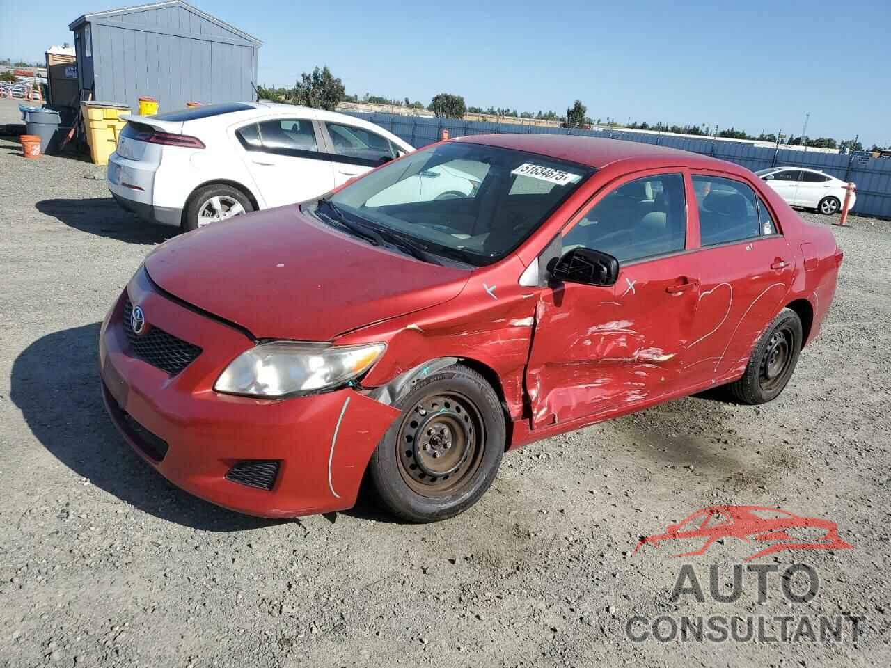 TOYOTA COROLLA 2010 - 1NXBU4EE4AZ379163