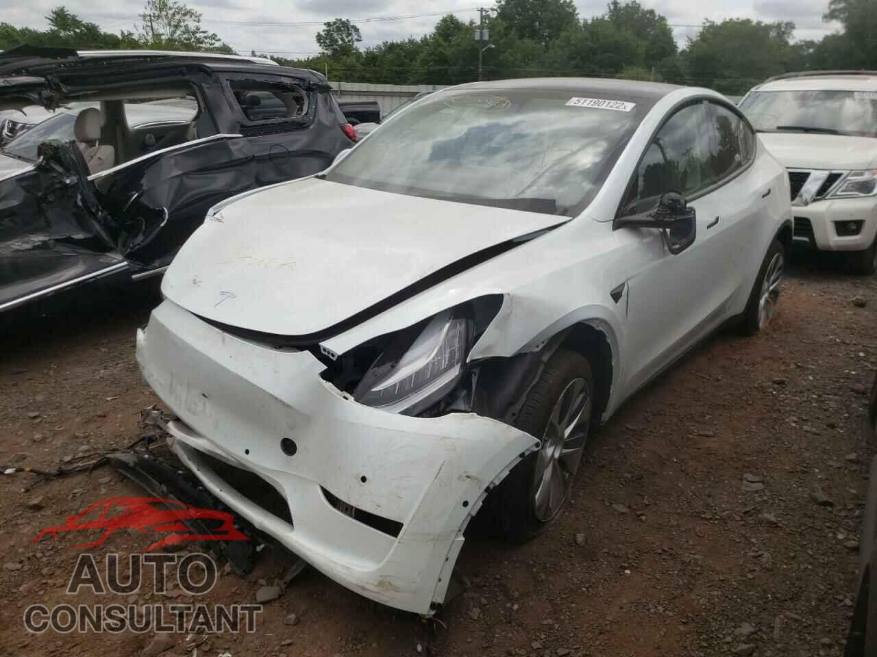 TESLA MODEL Y 2020 - 5YJYGDEE2LF044369