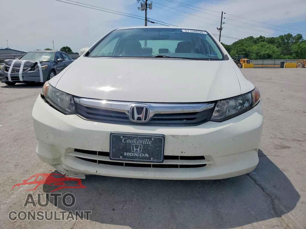 HONDA CIVIC 2012 - 19XFB2F5XCE086898