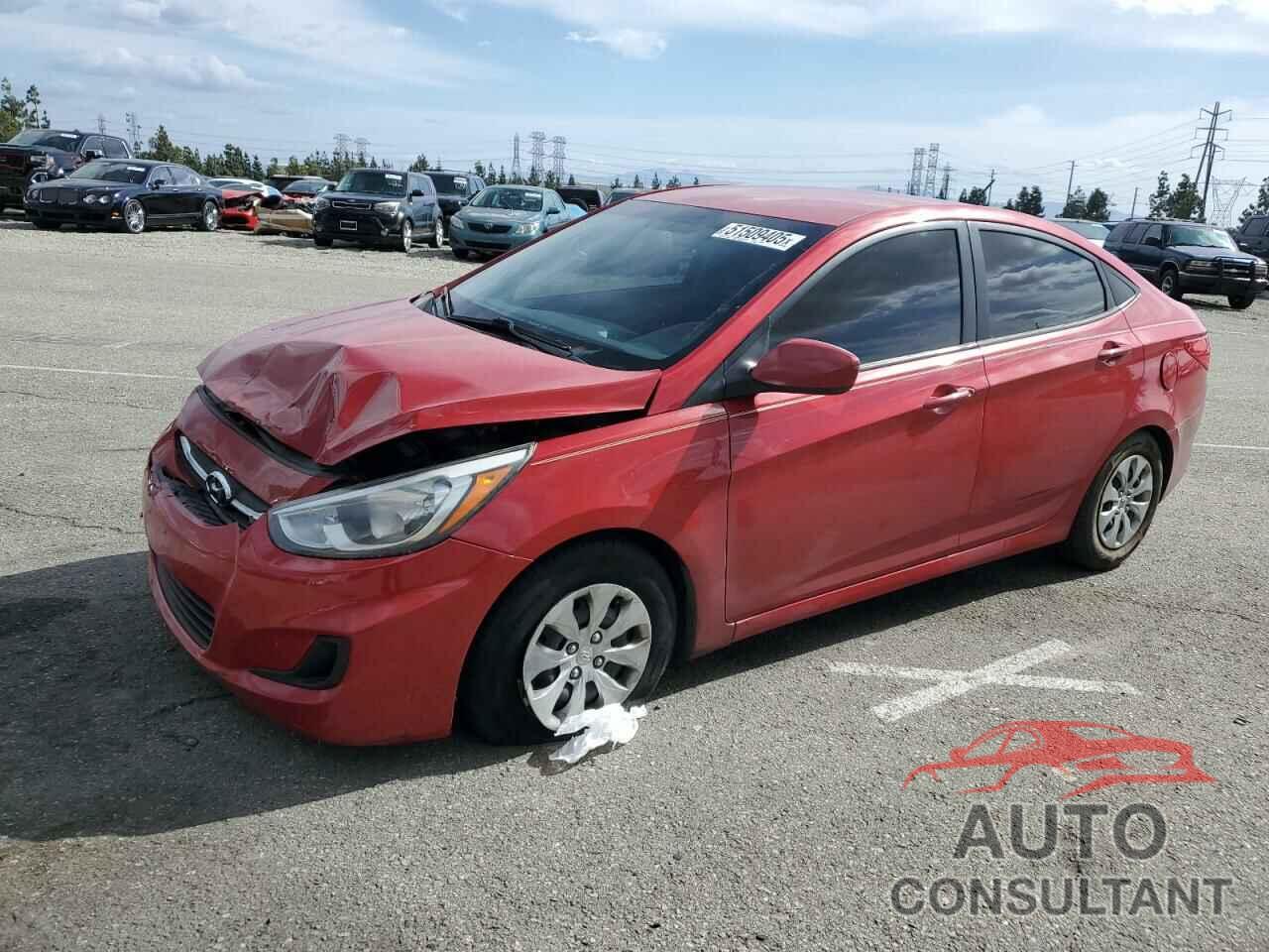 HYUNDAI ACCENT 2016 - KMHCT4AE2GU985289