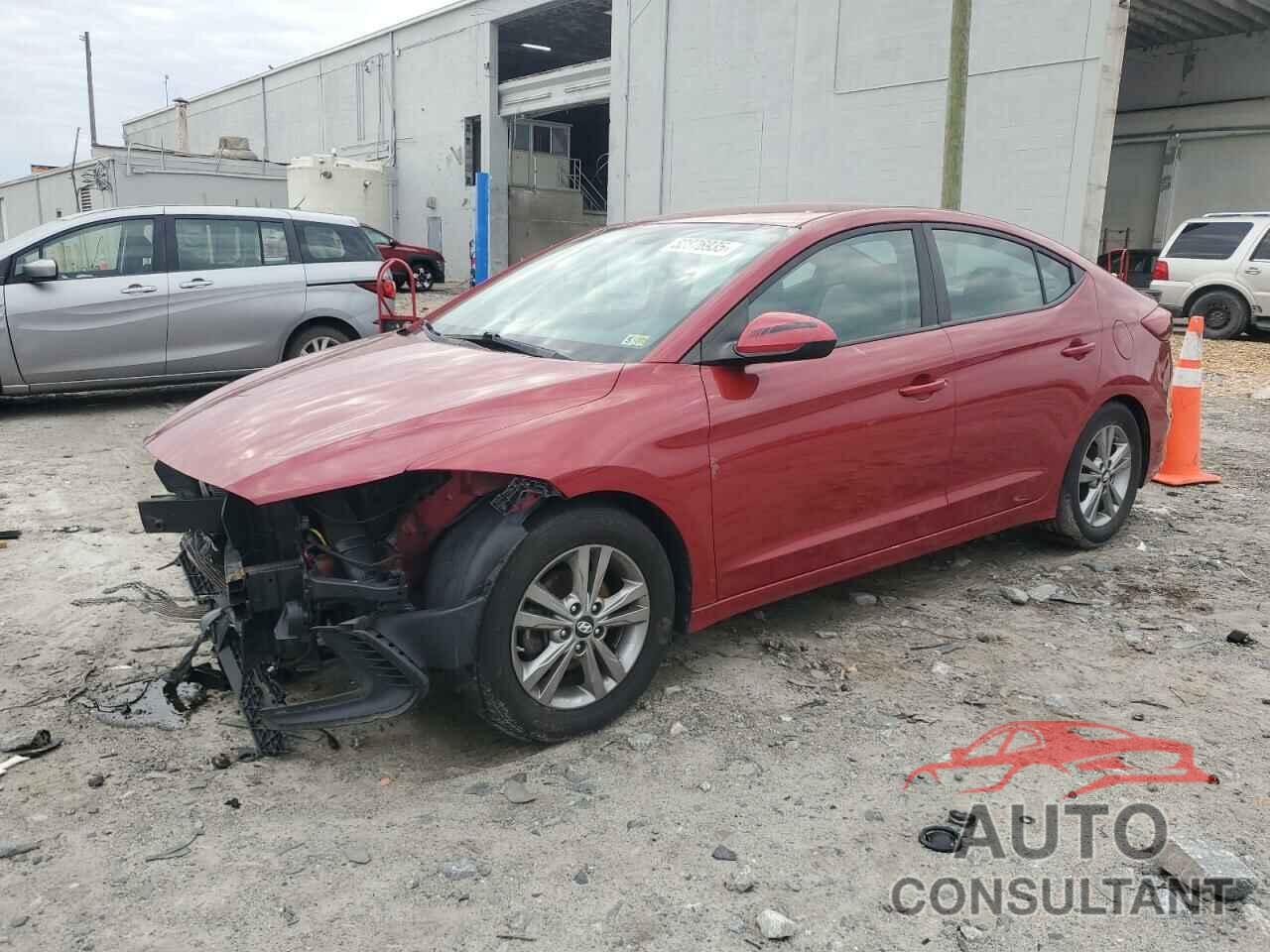 HYUNDAI ELANTRA 2017 - KMHD84LF3HU064759