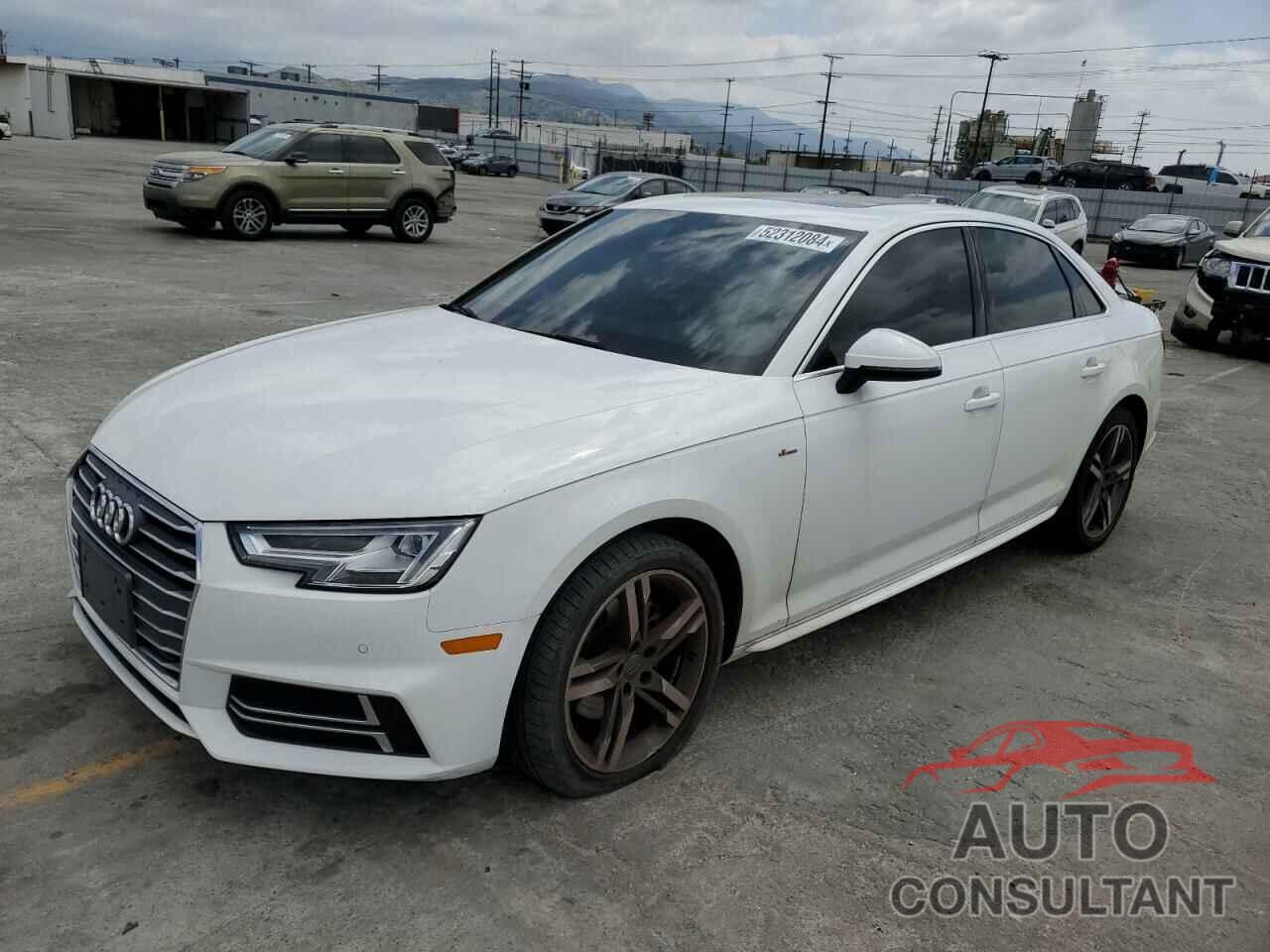 AUDI A4 2018 - WAULMAF4XJA122889