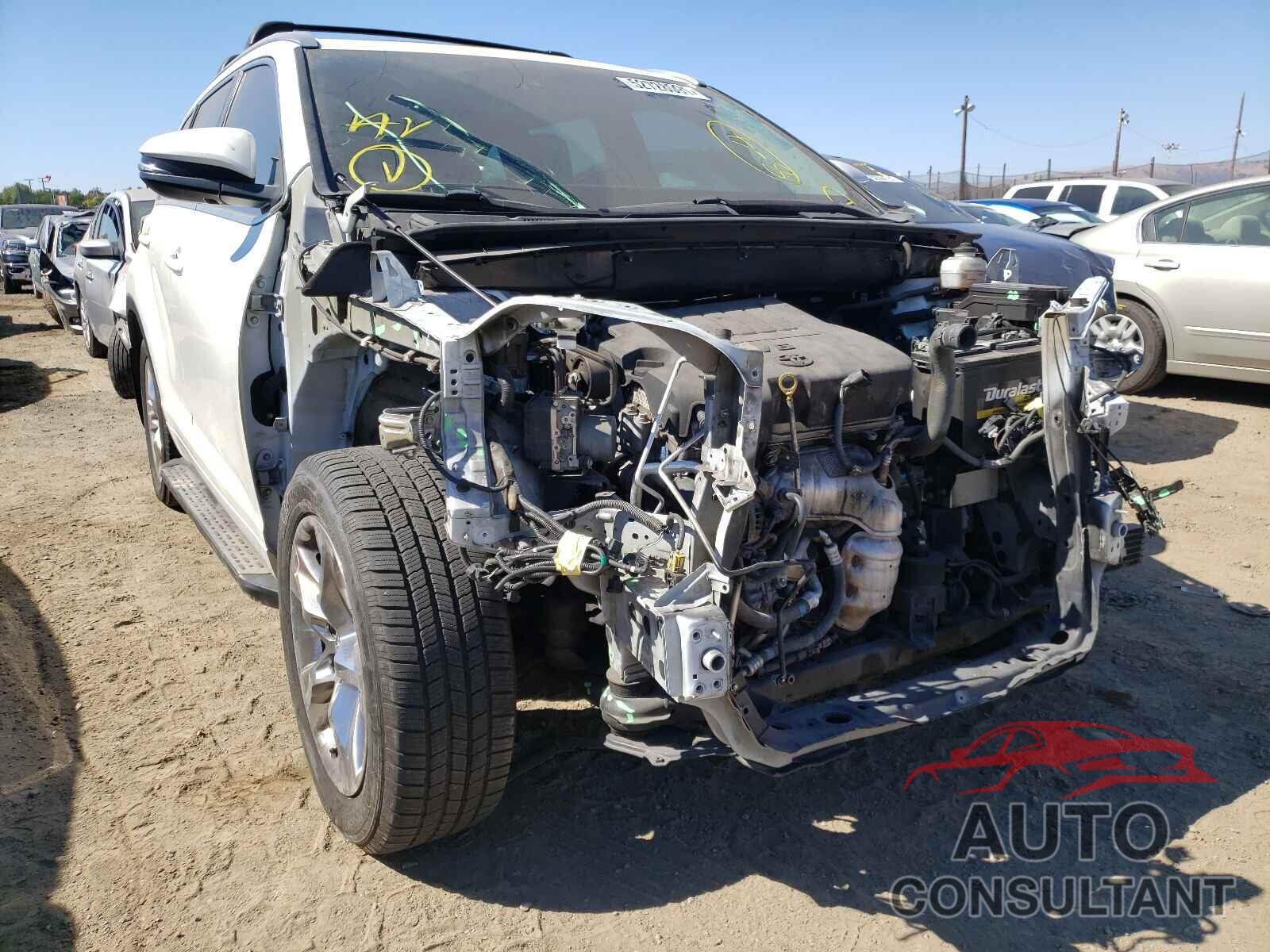 TOYOTA HIGHLANDER 2016 - 5TDDKRFH5GS229102