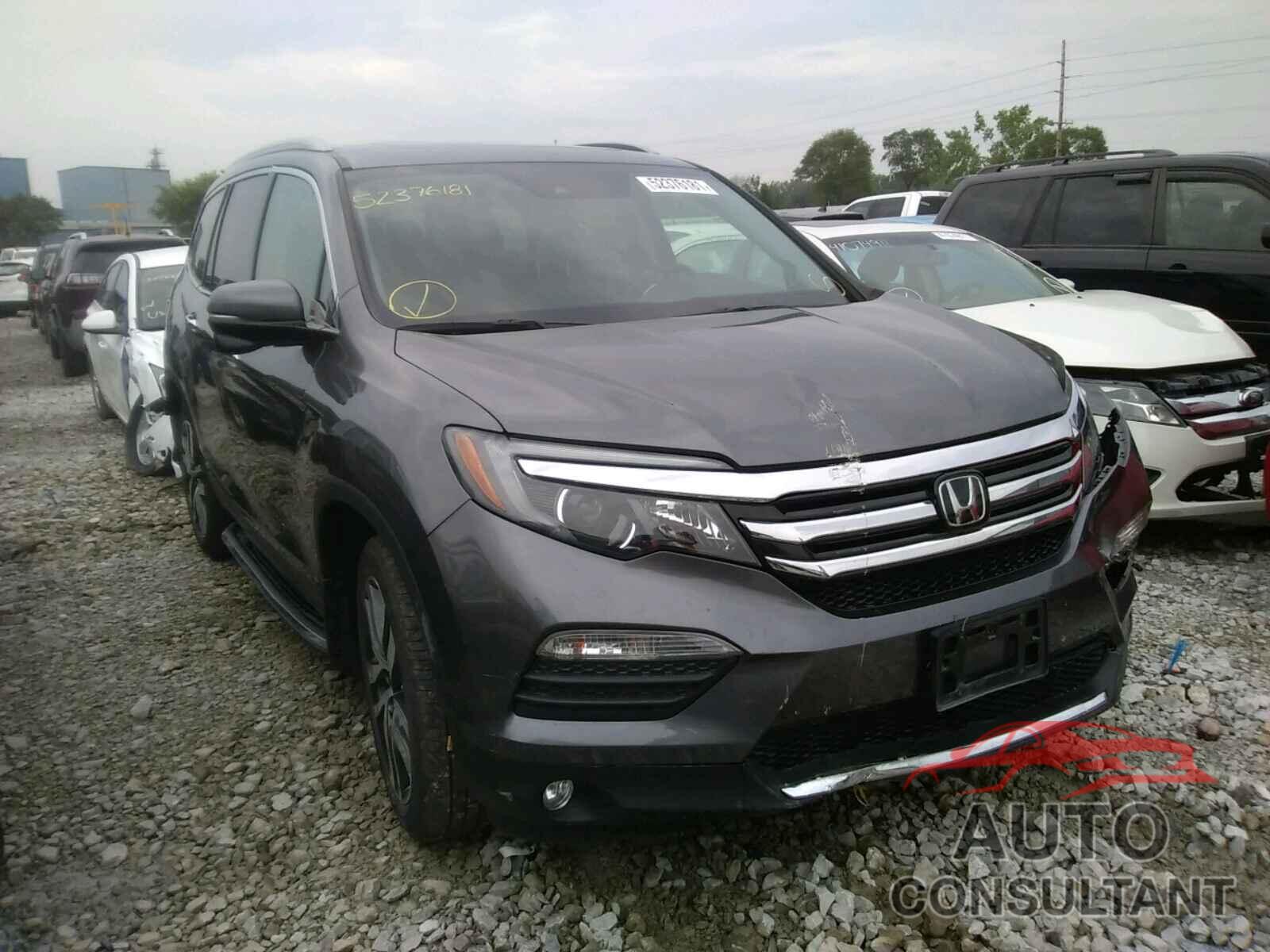 HONDA PILOT 2016 - 5FNYF6H91GB046505