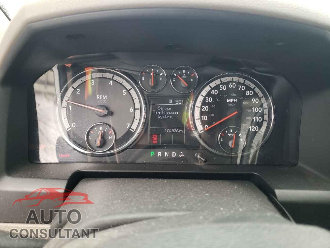 DODGE RAM 1500 2012 - 1C6RD7FT9CS269331