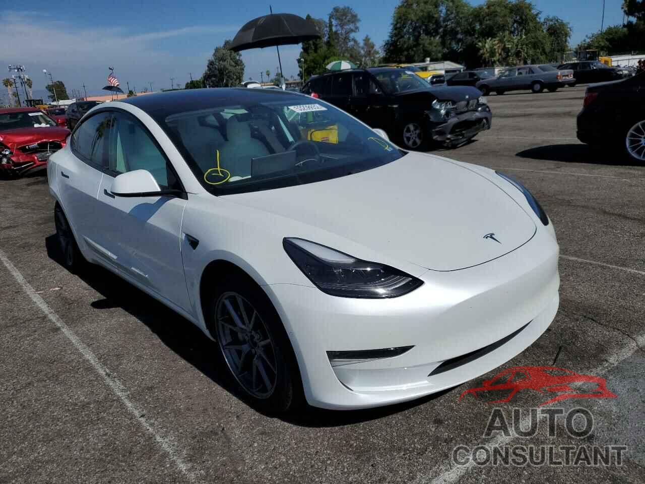TESLA MODEL 3 2021 - 5YJ3E1EC1MF077085