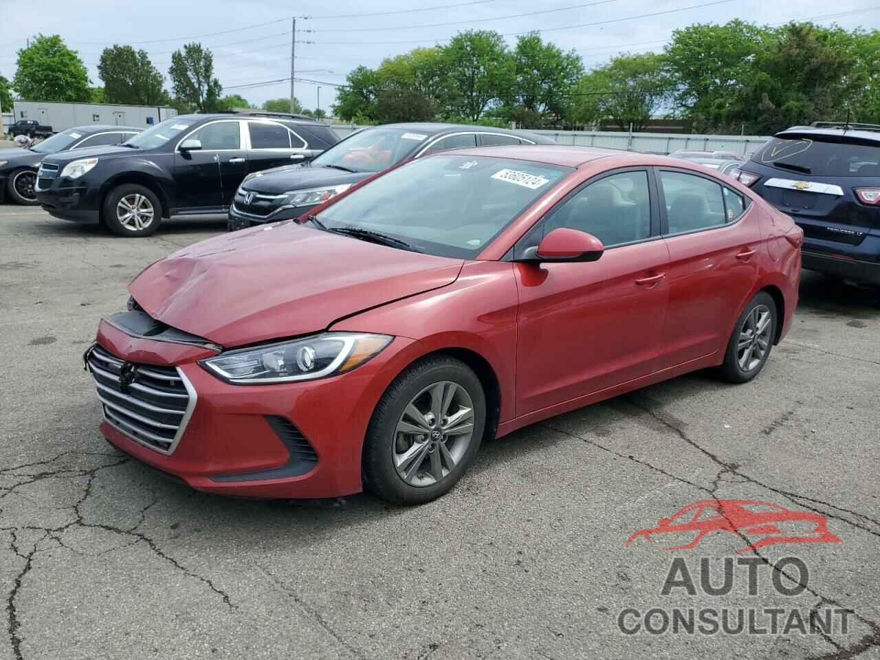 HYUNDAI ELANTRA 2017 - KMHD84LFXHU188270