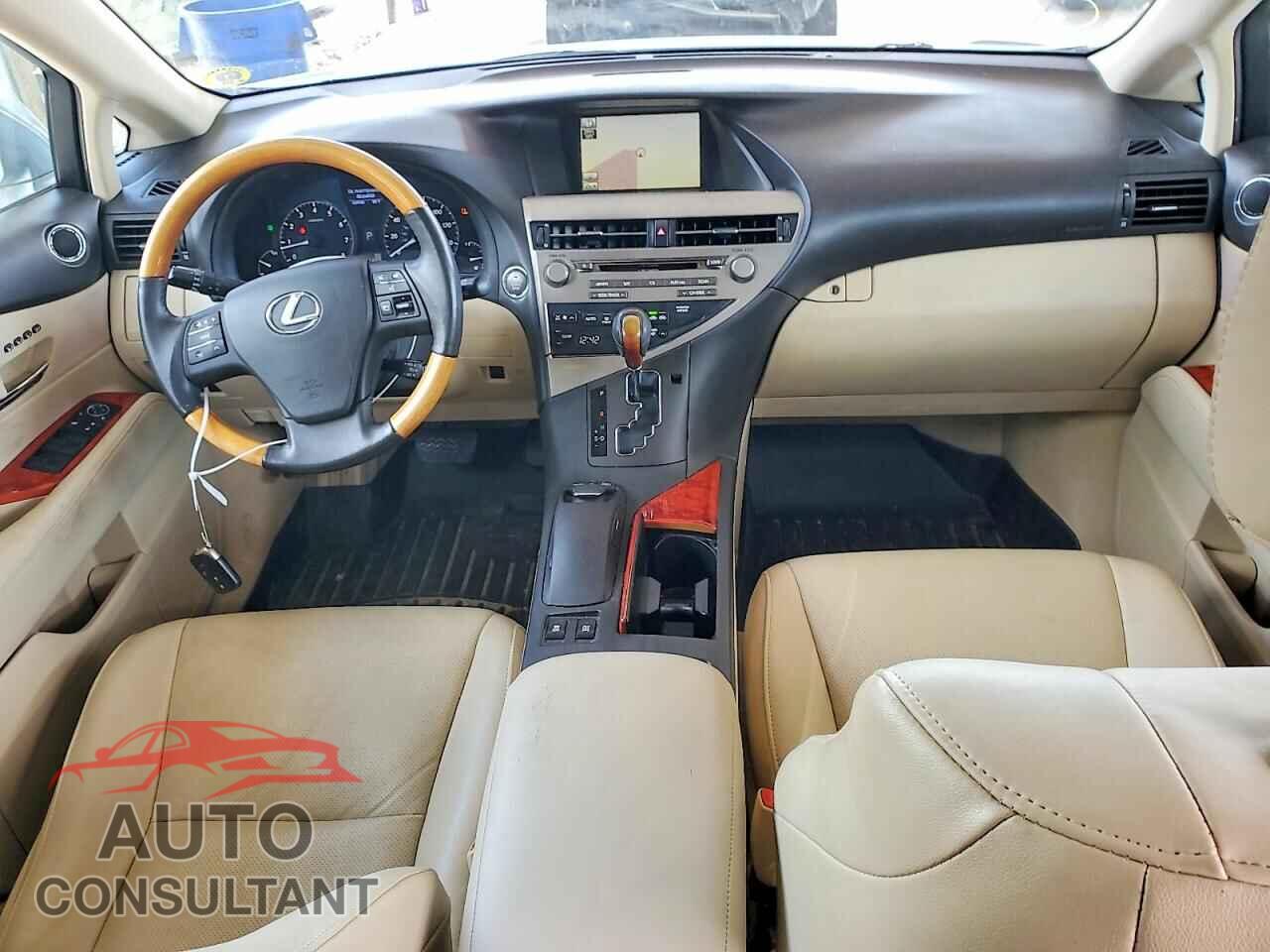 LEXUS RX350 2011 - 2T2BK1BA8BC086533