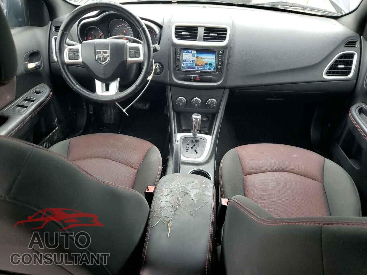 DODGE AVENGER 2012 - 1C3CDZEG6CN258644