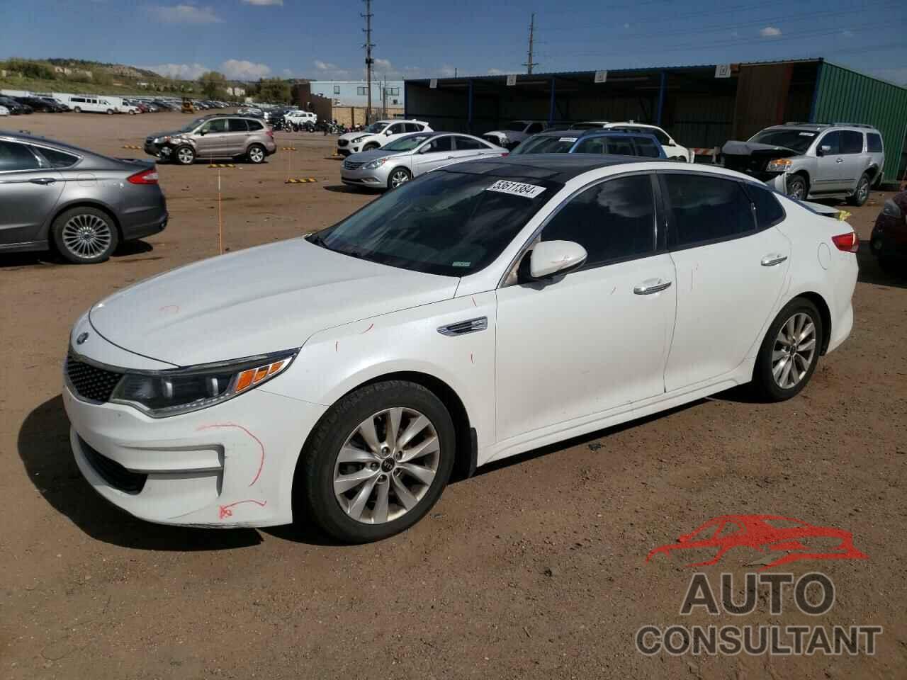 KIA OPTIMA 2016 - 5XXGU4L37GG027172