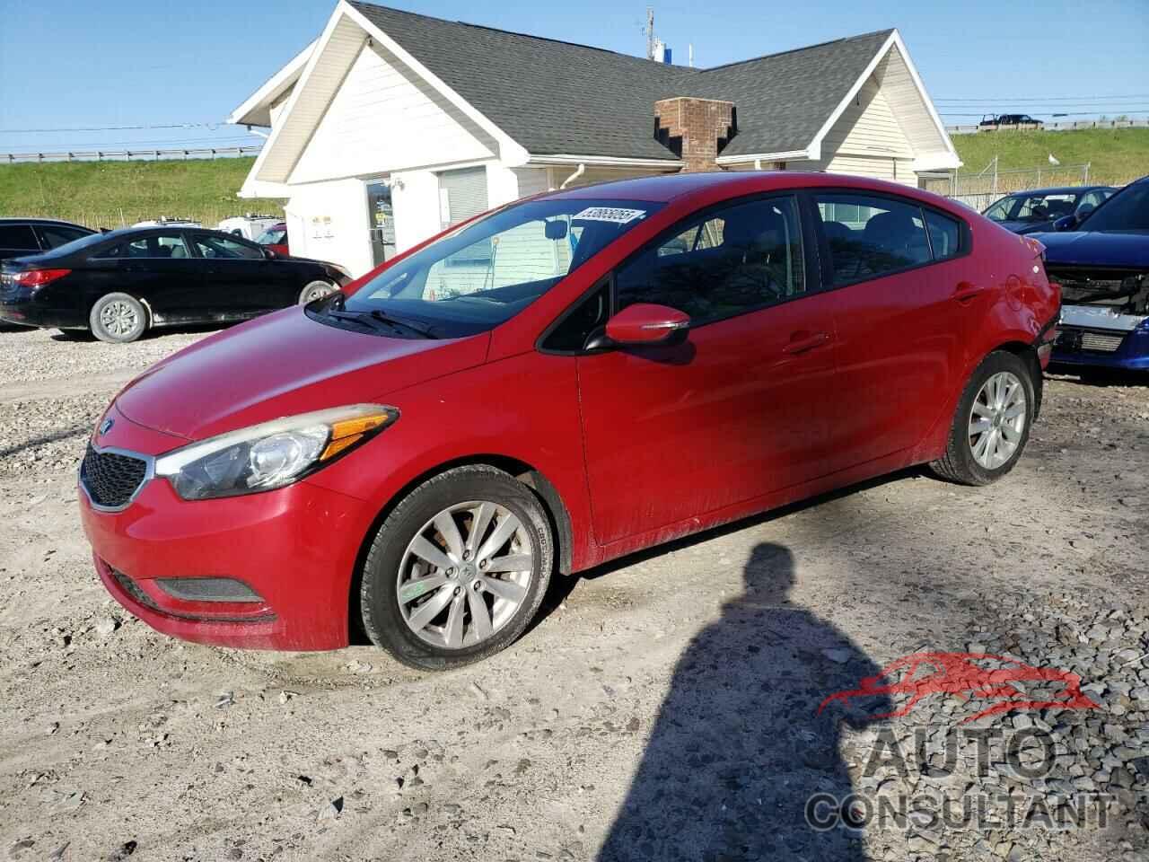 KIA FORTE 2016 - KNAFX4A64G5548741
