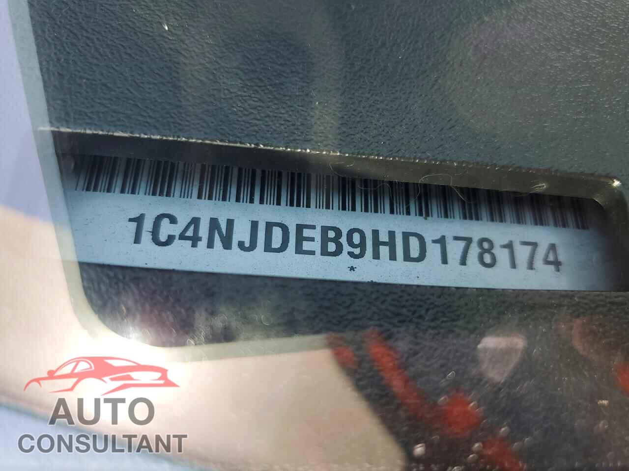 JEEP COMPASS 2017 - 1C4NJDEB9HD178174