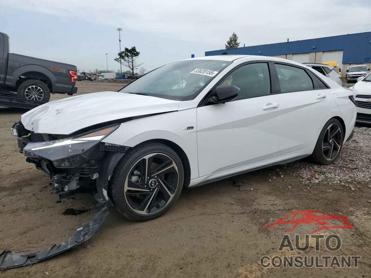 HYUNDAI ELANTRA 2022 - KMHLR4AF0NU363102