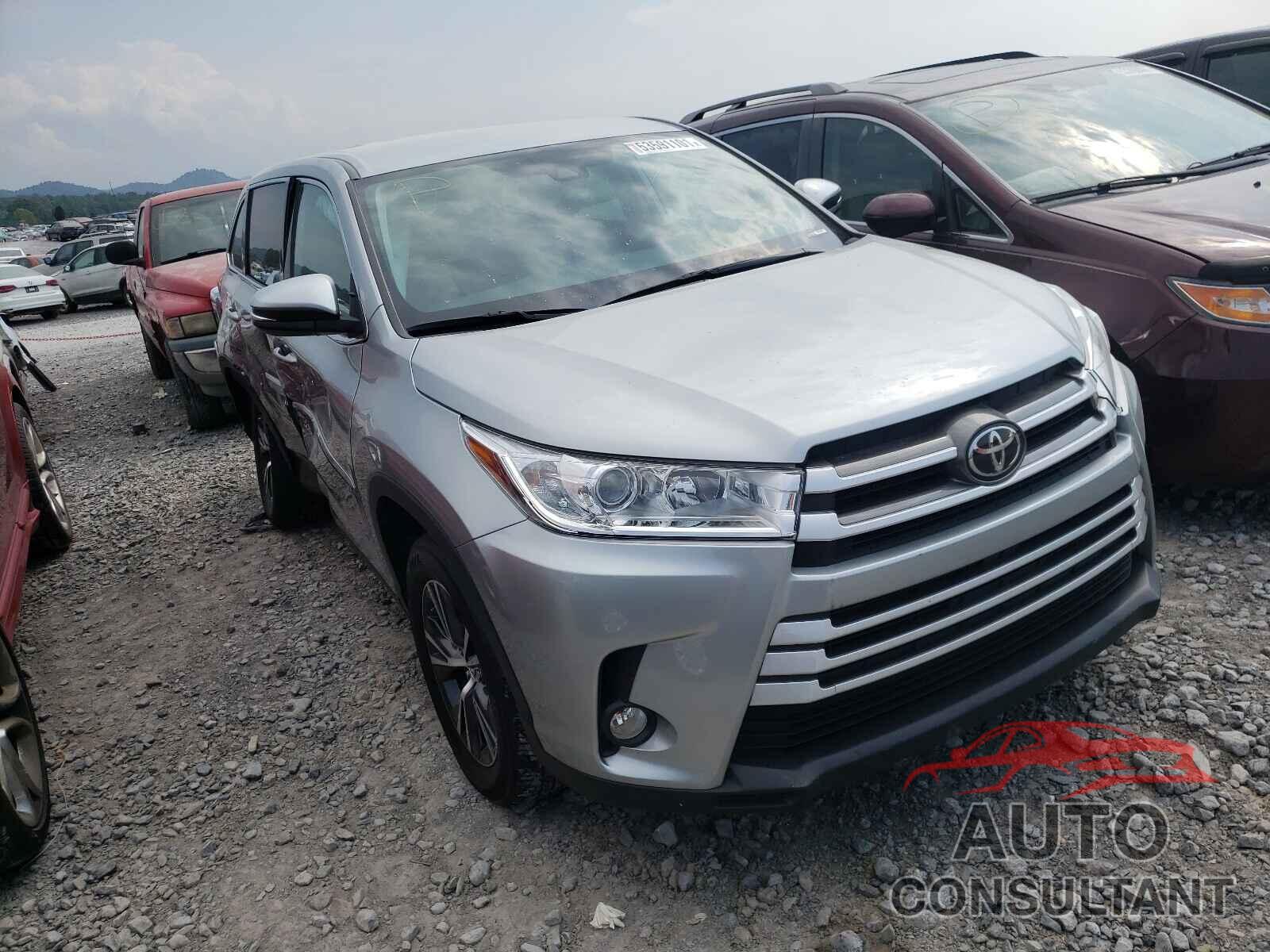 TOYOTA HIGHLANDER 2019 - 5TDZZRFH6KS348111