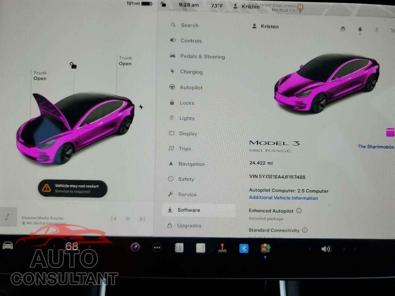 TESLA MODEL 3 2018 - 5YJ3E1EA4JF157488