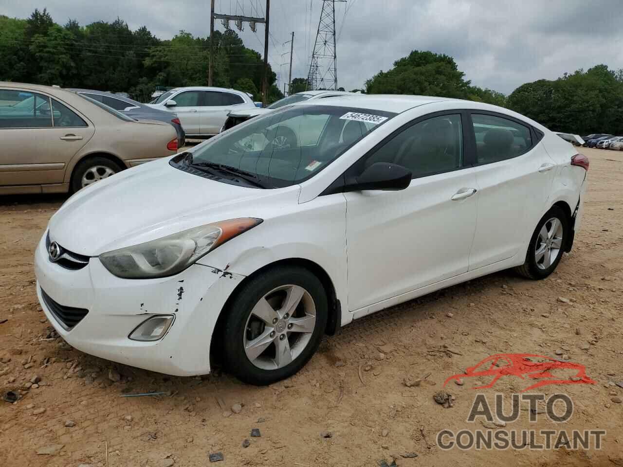 HYUNDAI ELANTRA 2013 - 5NPDH4AE2DH167089