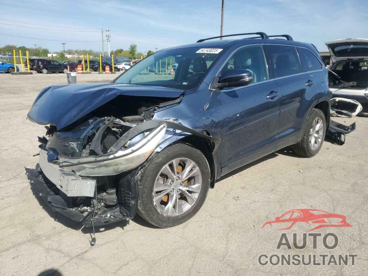TOYOTA HIGHLANDER 2014 - 5TDBKRFH8ES012129