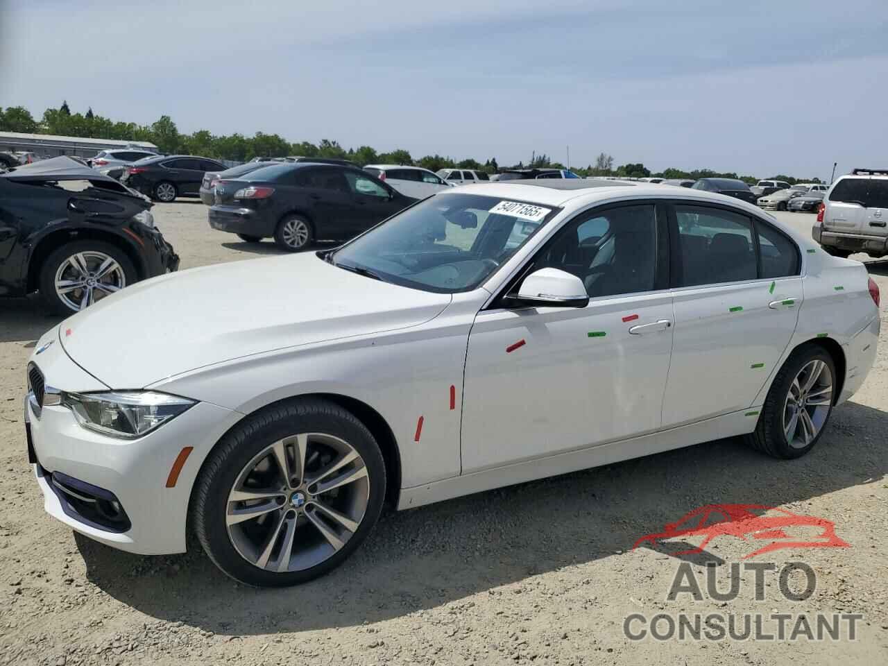 BMW 3 SERIES 2018 - WBA8D9G56JNU71570