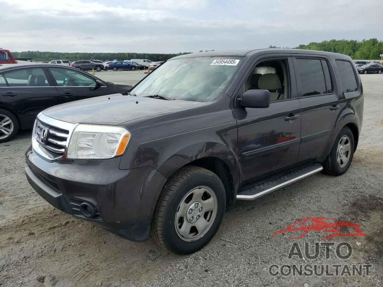 HONDA PILOT 2013 - 5FNYF3H29DB039007