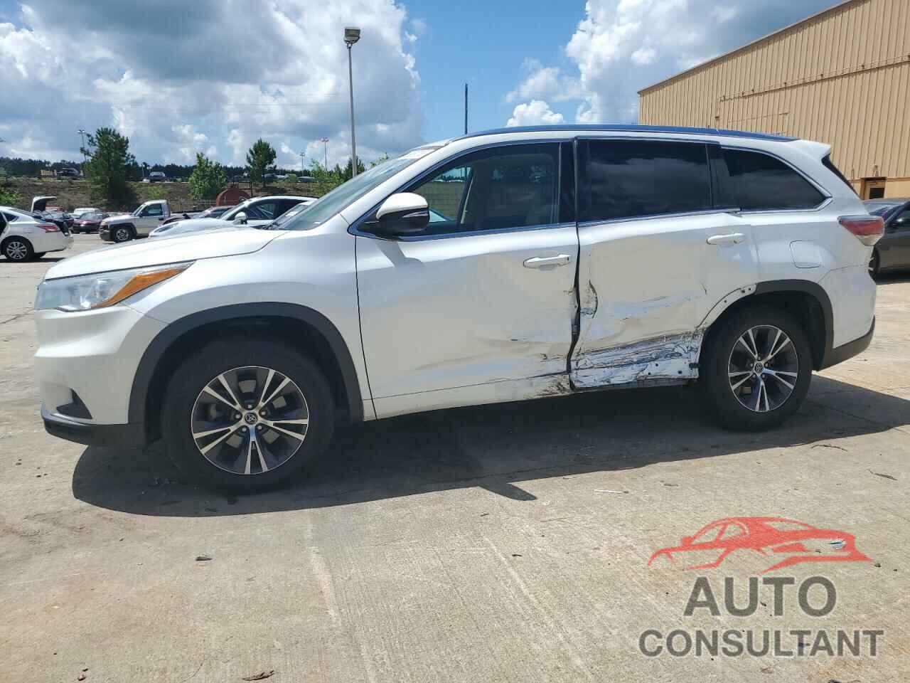 TOYOTA HIGHLANDER 2016 - 5TDKKRFH6GS140985