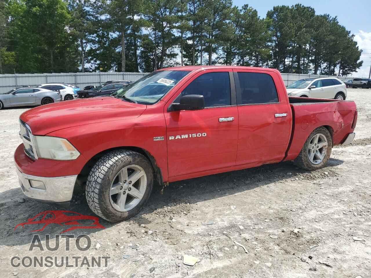 DODGE RAM 1500 2012 - 1C6RD7LT2CS187915