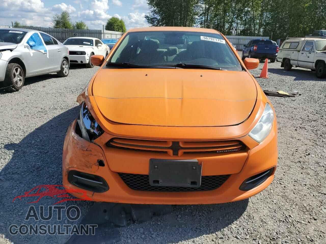 DODGE DART 2013 - 1C3CDFBA6DD197477
