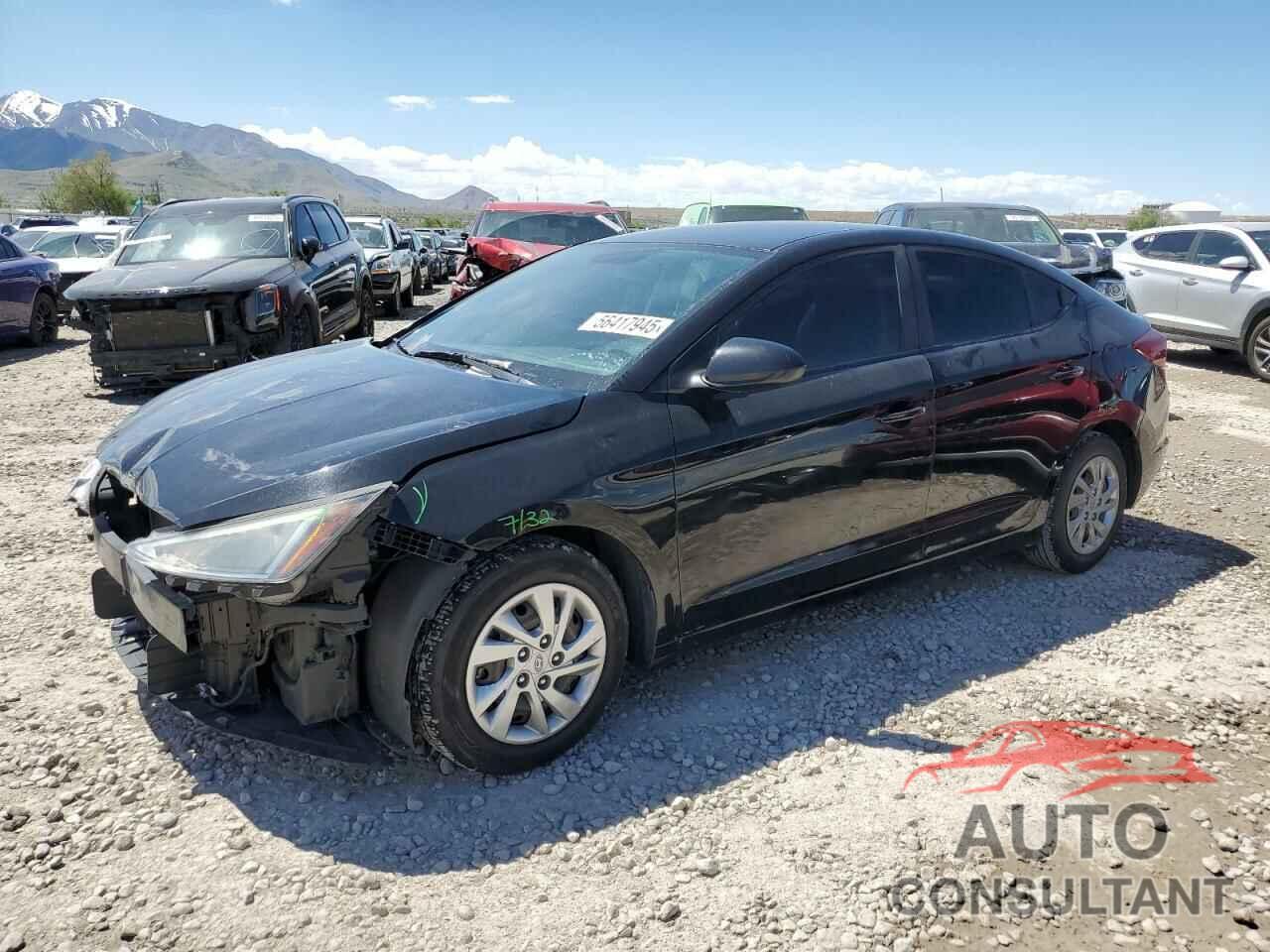 HYUNDAI ELANTRA 2019 - KMHD74LF4KU847311