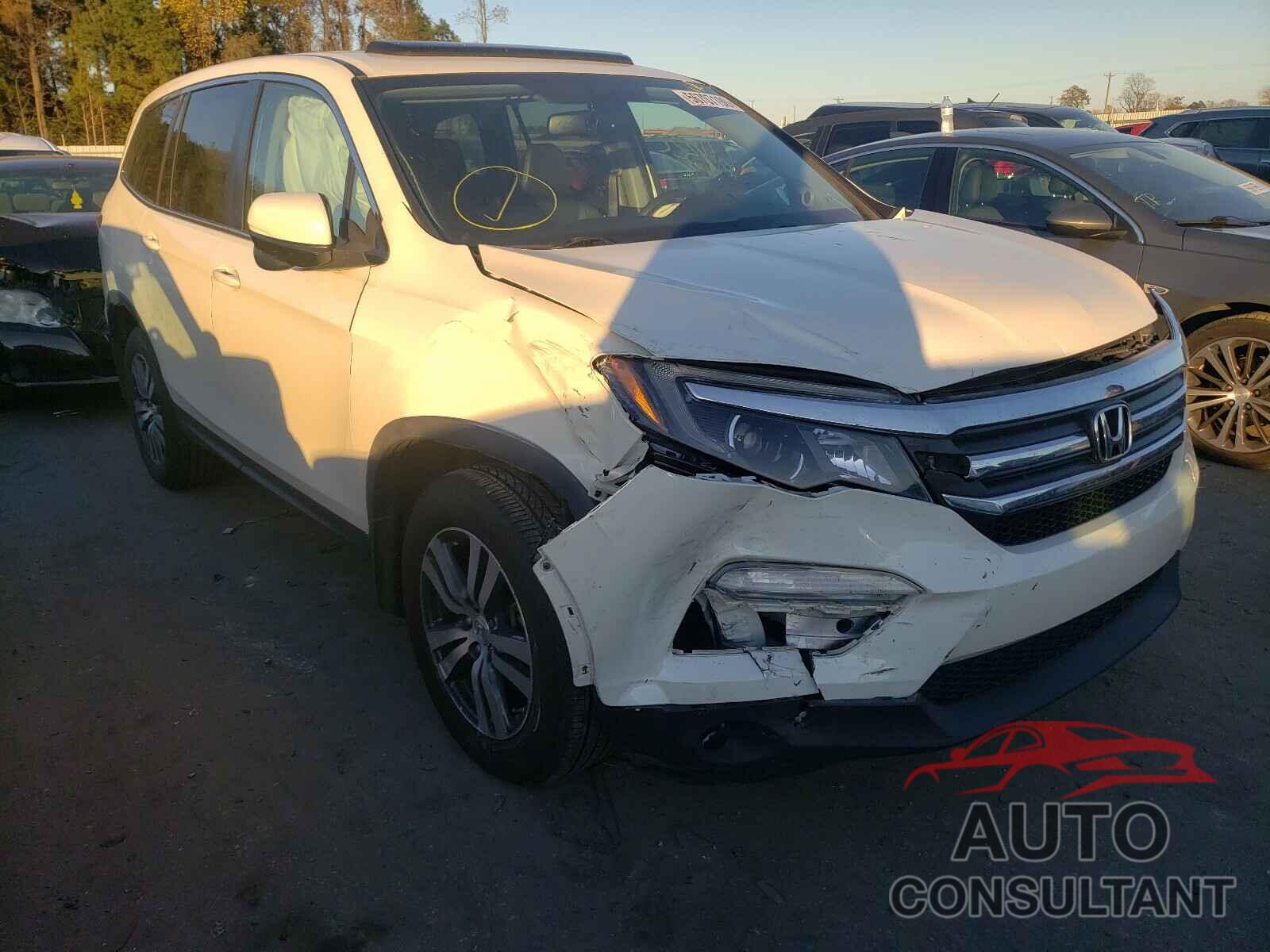 HONDA PILOT 2017 - 5FNYF5H50HB028344