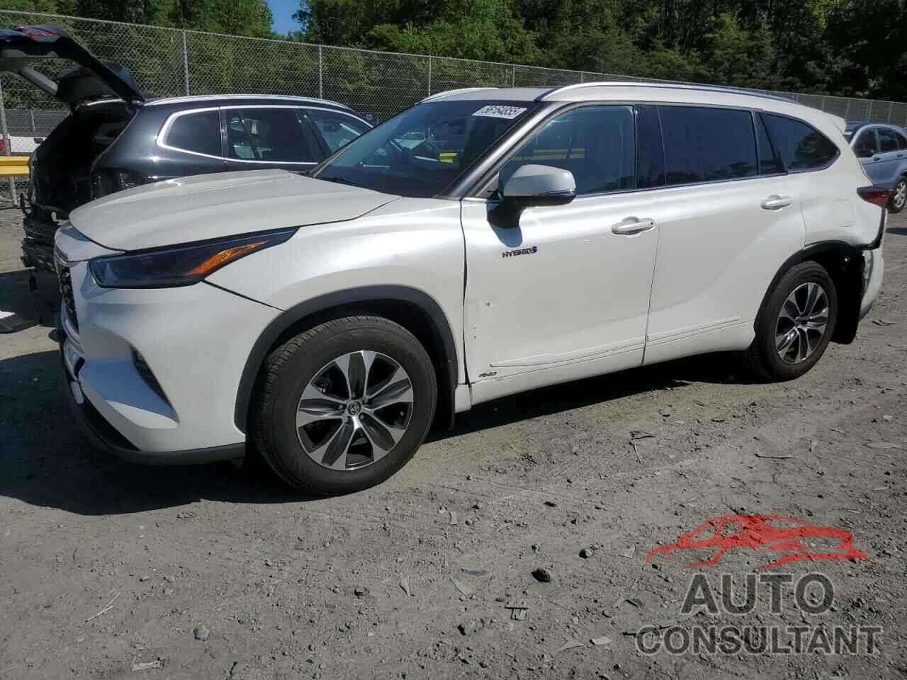 TOYOTA HIGHLANDER 2021 - 5TDGBRCH6MS525470