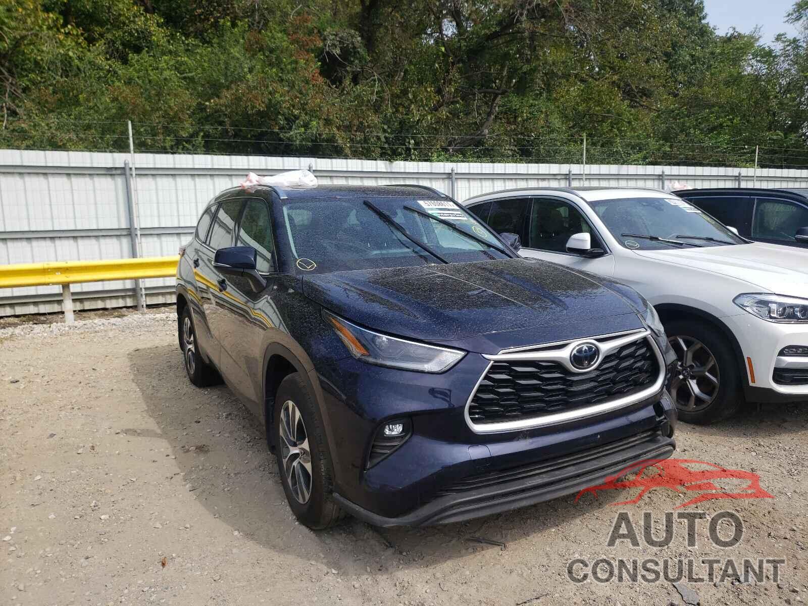 TOYOTA HIGHLANDER 2021 - 5TDGZRBHXMS524545