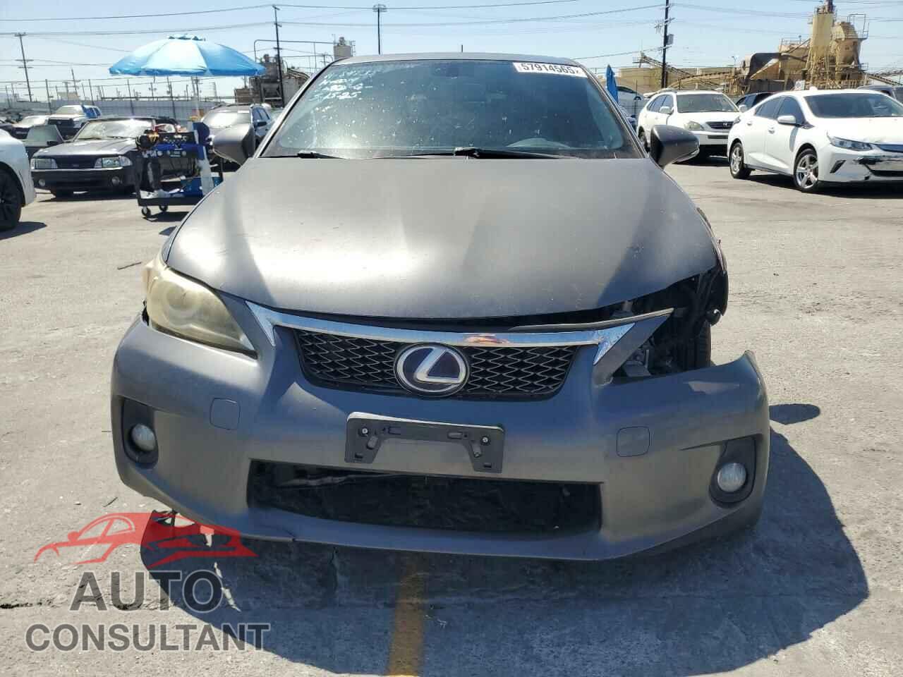 LEXUS CT 200 2012 - JTHKD5BH8C2116437