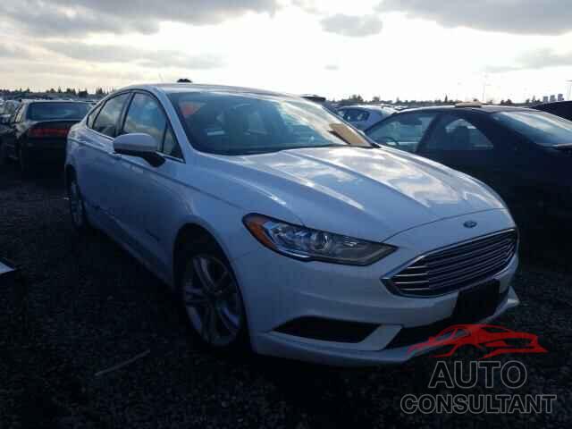 FORD FUSION 2018 - 3FA6P0UUXJR143404