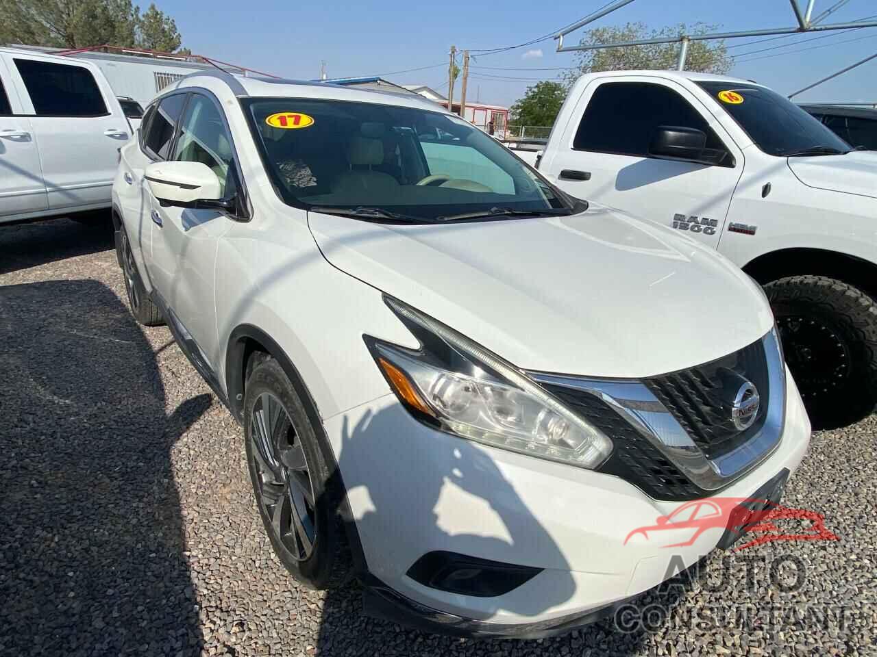 NISSAN MURANO 2017 - 5N1AZ2MG3HN104196