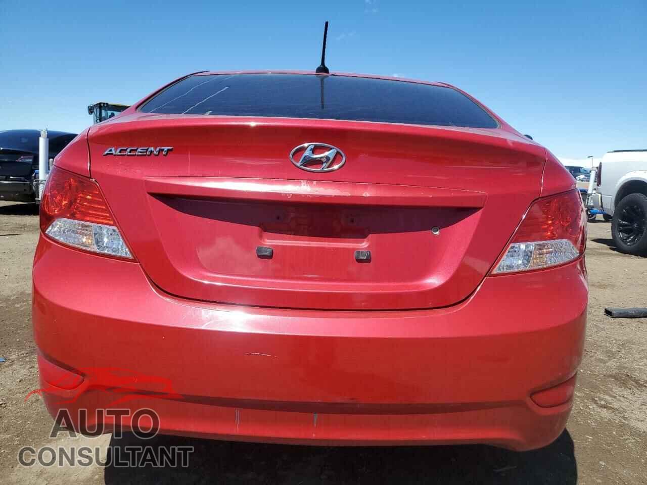 HYUNDAI ACCENT 2012 - KMHCU4AE4CU184807