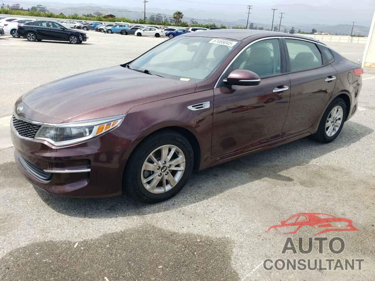 KIA OPTIMA 2018 - 5XXGT4L31JG229497