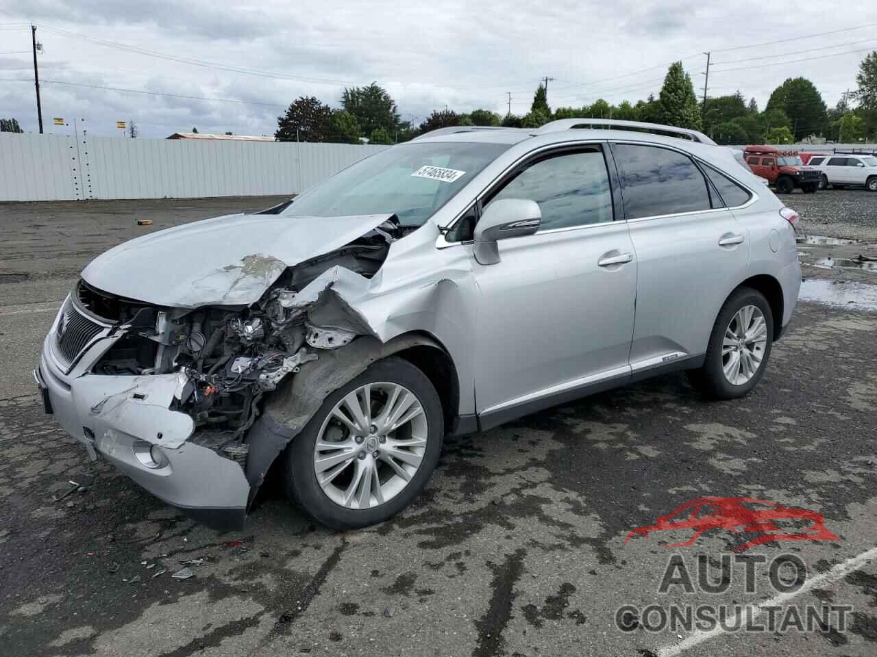 LEXUS RX450 2010 - JTJBC1BA2A2022273