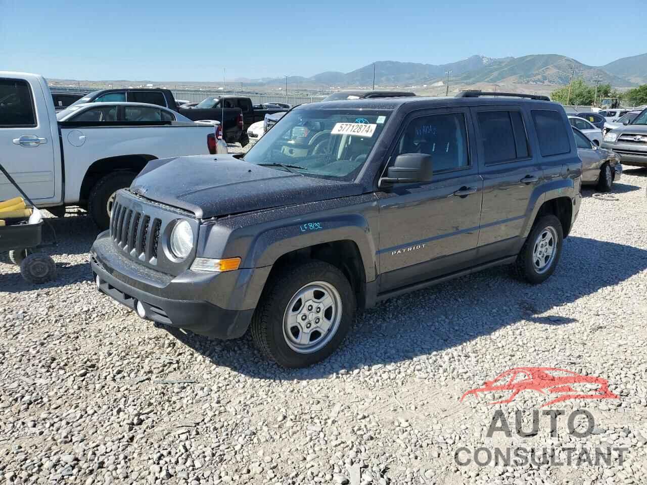 JEEP PATRIOT 2017 - 1C4NJPBB3HD161795