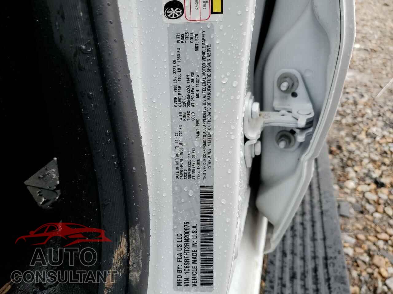 RAM 1500 2024 - 1C6SRFHT2RN200076