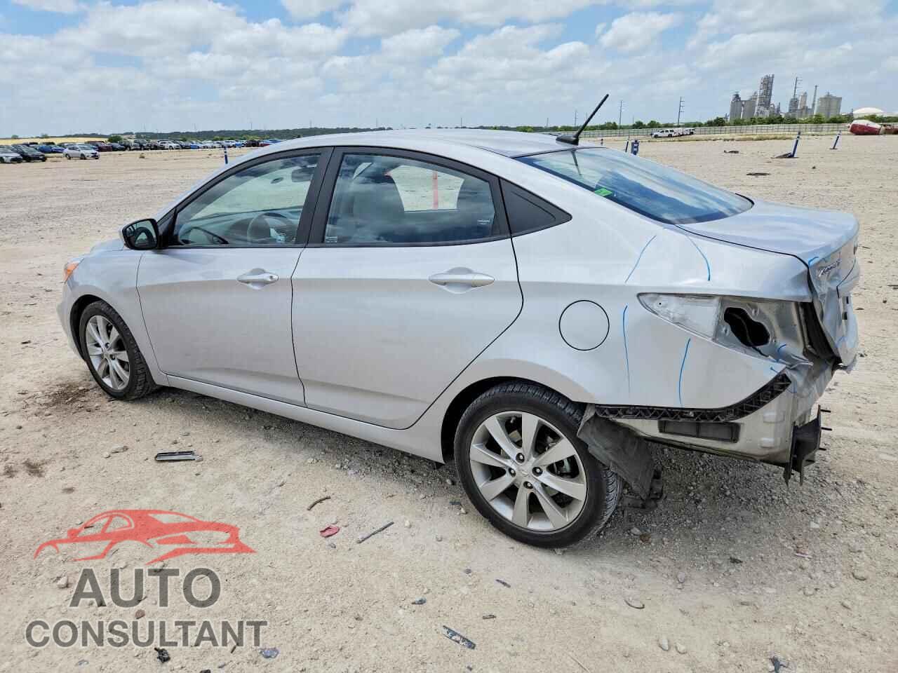 HYUNDAI ACCENT 2014 - KMHCU4AE3EU676750