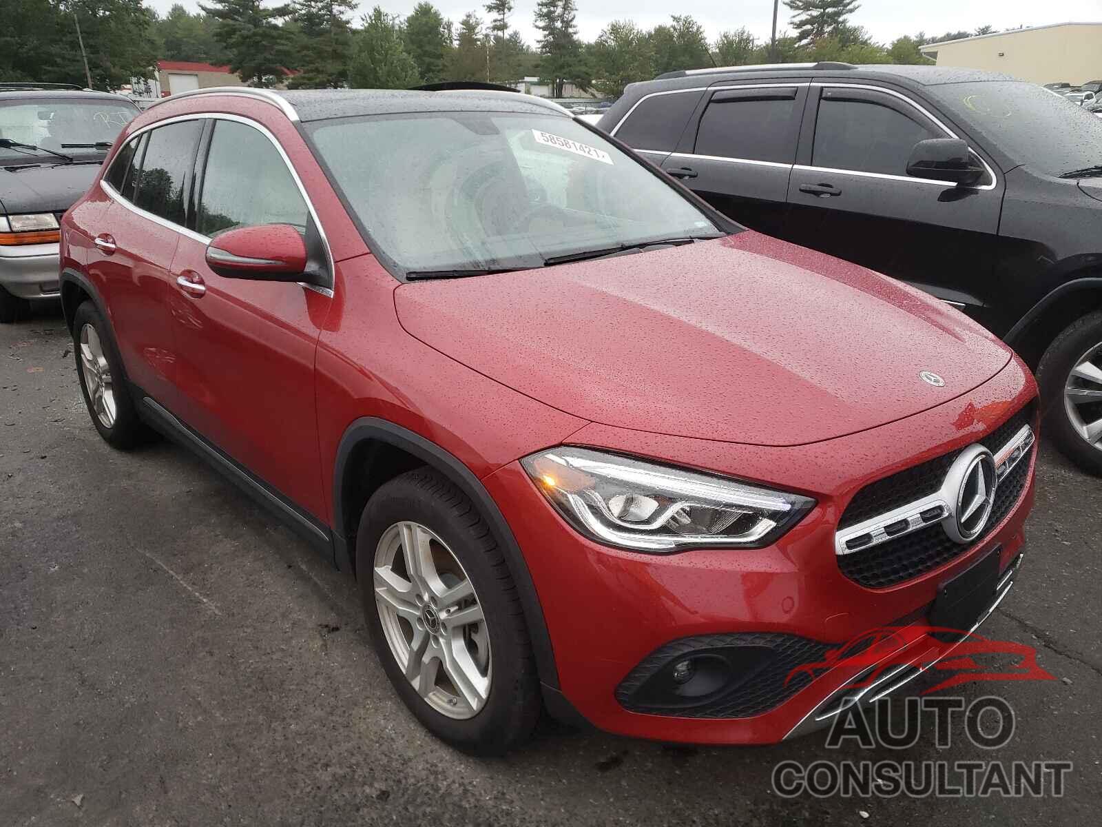 MERCEDES-BENZ GLA-CLASS 2021 - W1N4N4HB8MJ275804