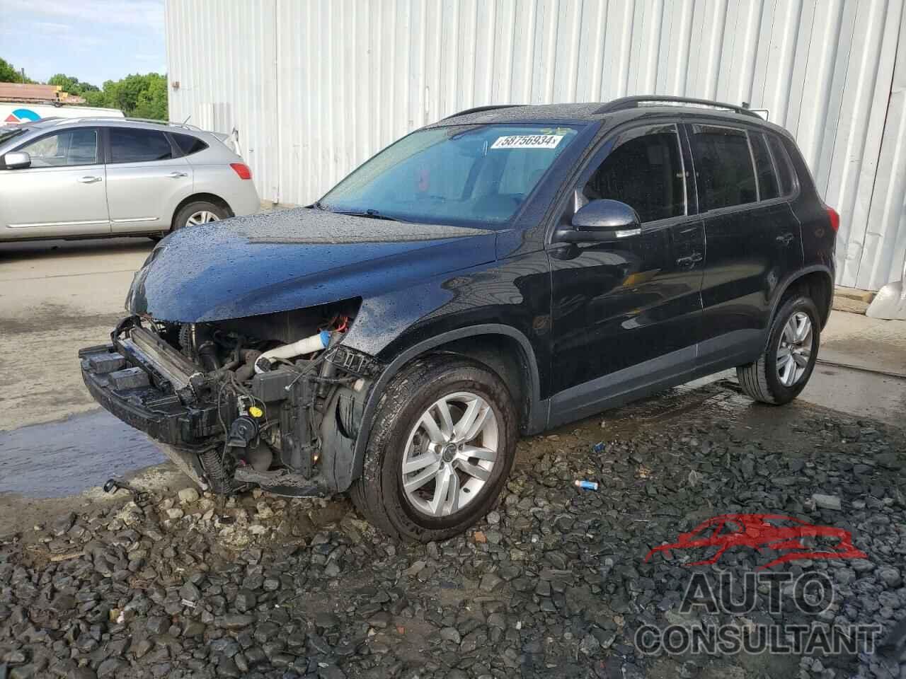 VOLKSWAGEN TIGUAN 2017 - WVGBV7AX4HK001338