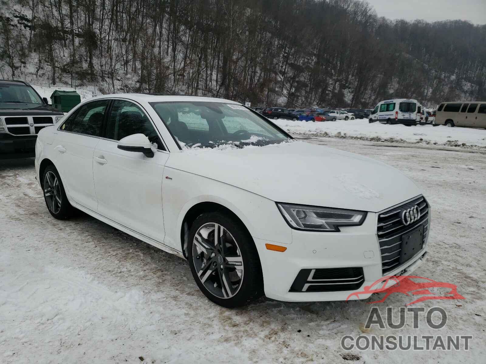 AUDI A4 2018 - WAUENAF44JN009776