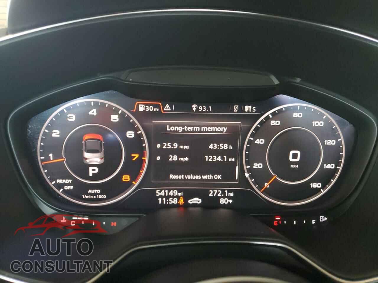 AUDI TT 2016 - TRUT5CFV8G1029971