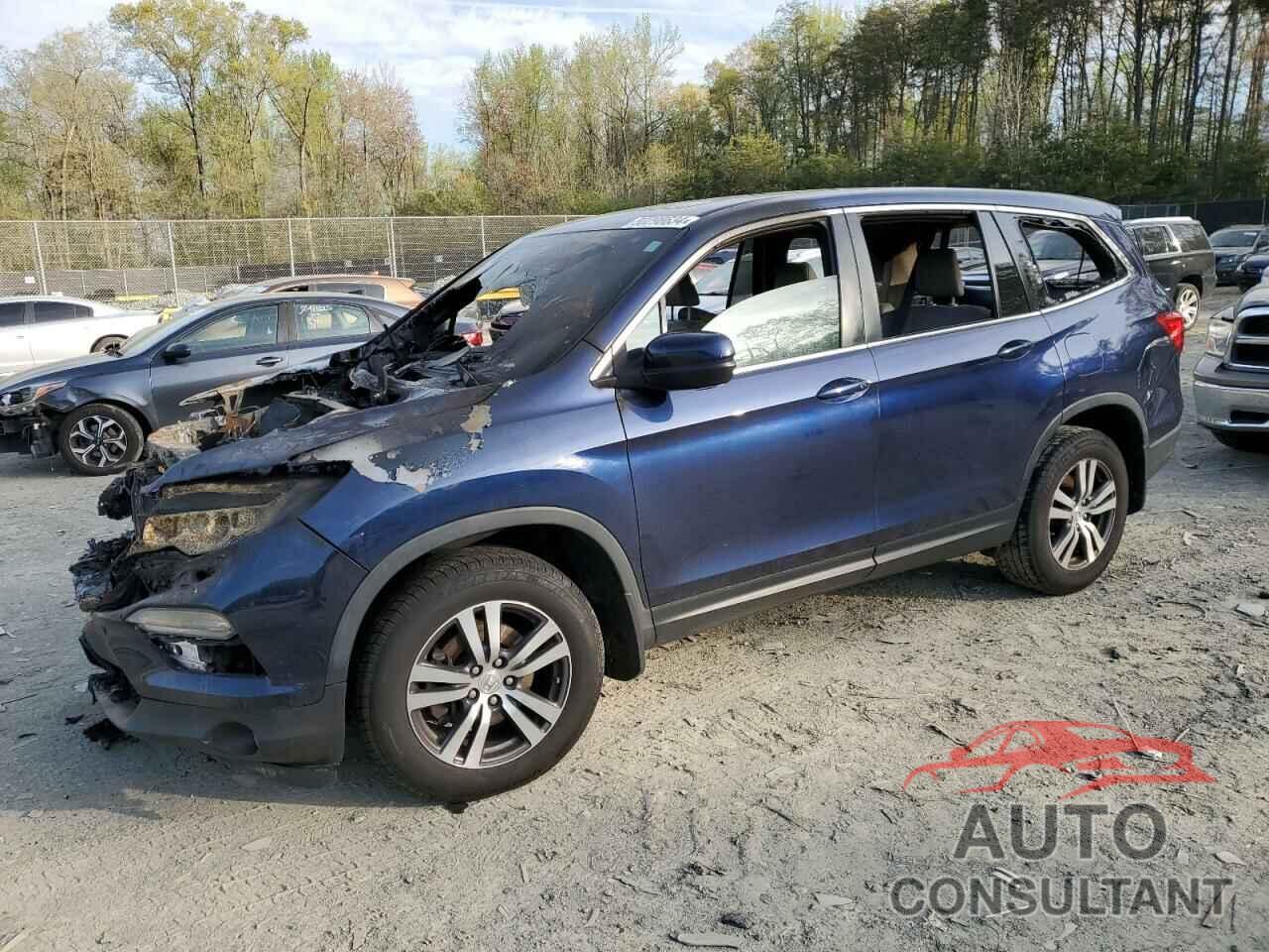 HONDA PILOT 2017 - 5FNYF6H59HB100938