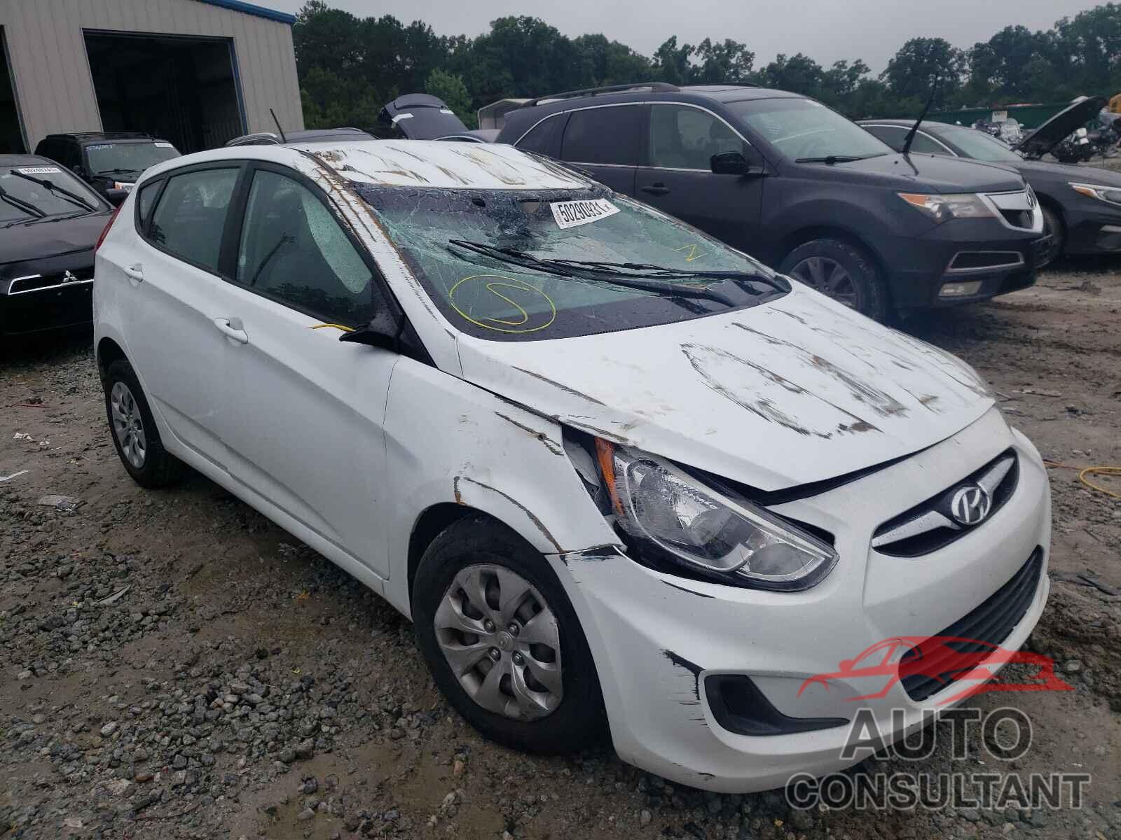 HYUNDAI ACCENT 2017 - KMHCT5AE8HU336409