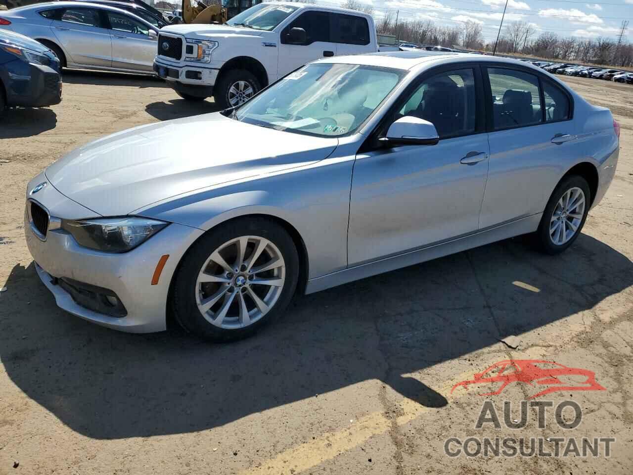 BMW 3 SERIES 2016 - WBA8A3C50GK551307