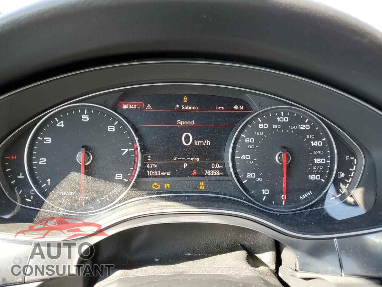 AUDI A6 2017 - WAUF8AFC9HN048117