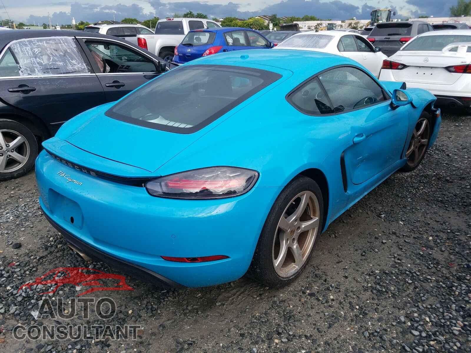 PORSCHE CAYMAN 2017 - WP0AA2A84HS270219