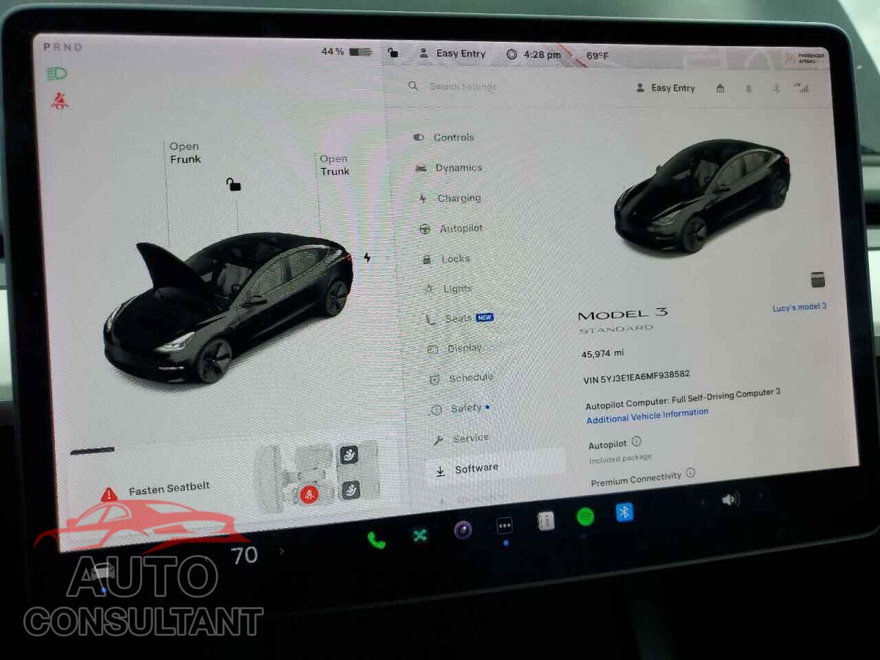 TESLA MODEL 3 2021 - 5YJ3E1EA6MF938582